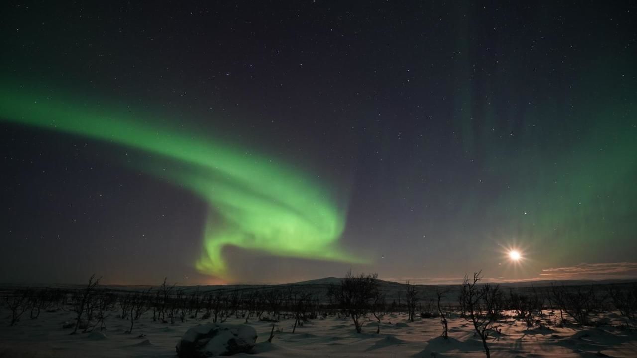 Шале Arctic Aurora Borealis cottages Нуоргам-15