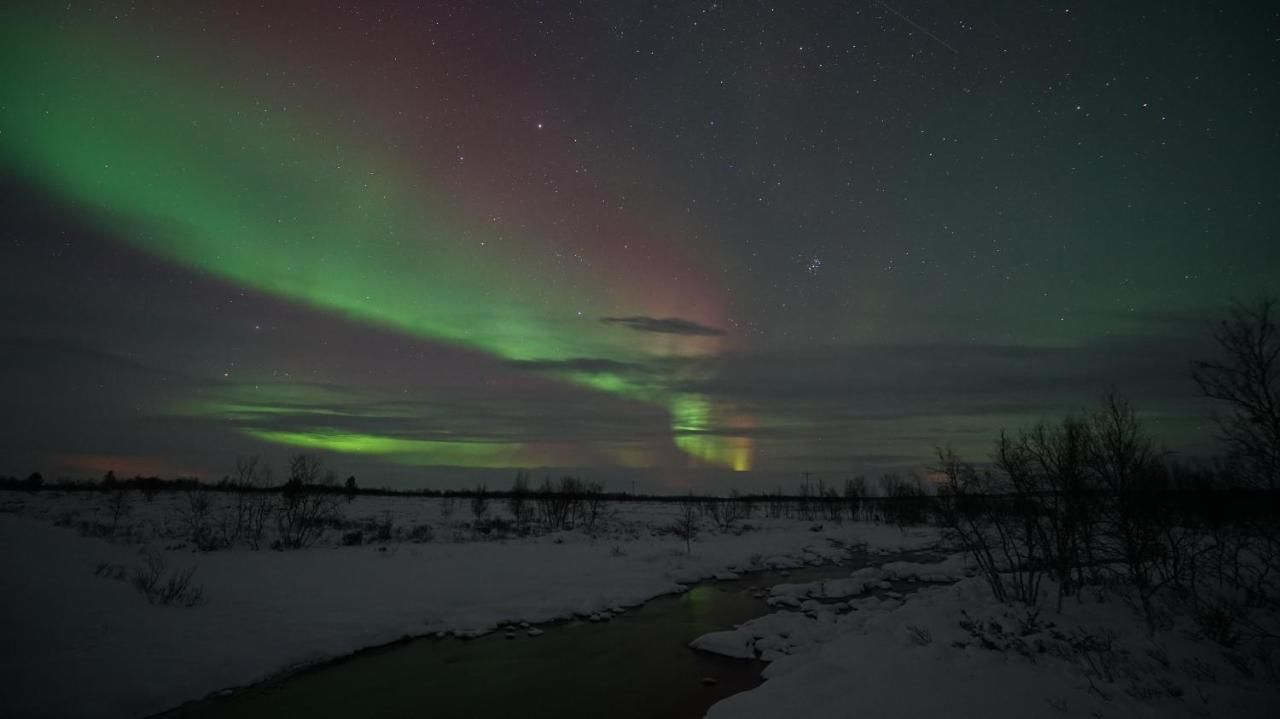 Шале Arctic Aurora Borealis cottages Нуоргам-21